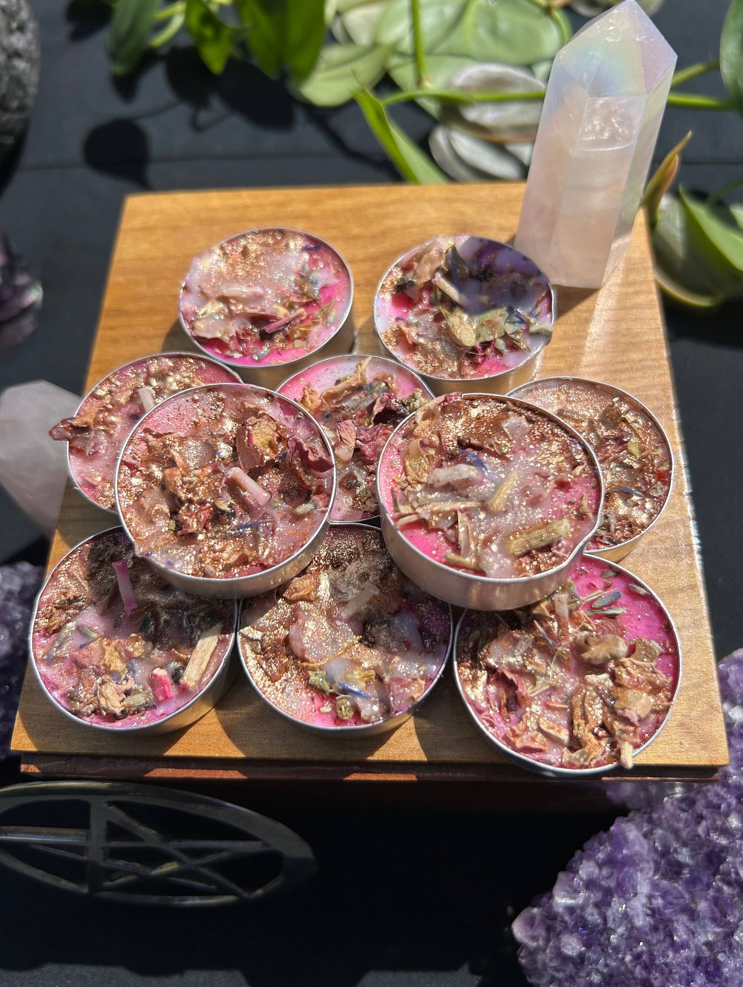 Glamour Tealight Spell Candles