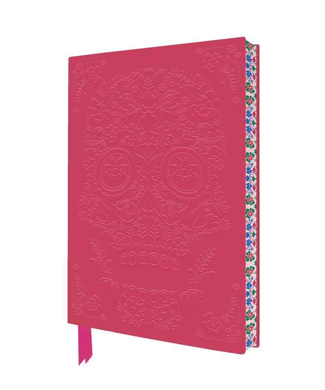 Flower Sugar Skull Artisan Art Notebook (Flame Tree Journals) by - Notebook / blank book; 176 pages / English