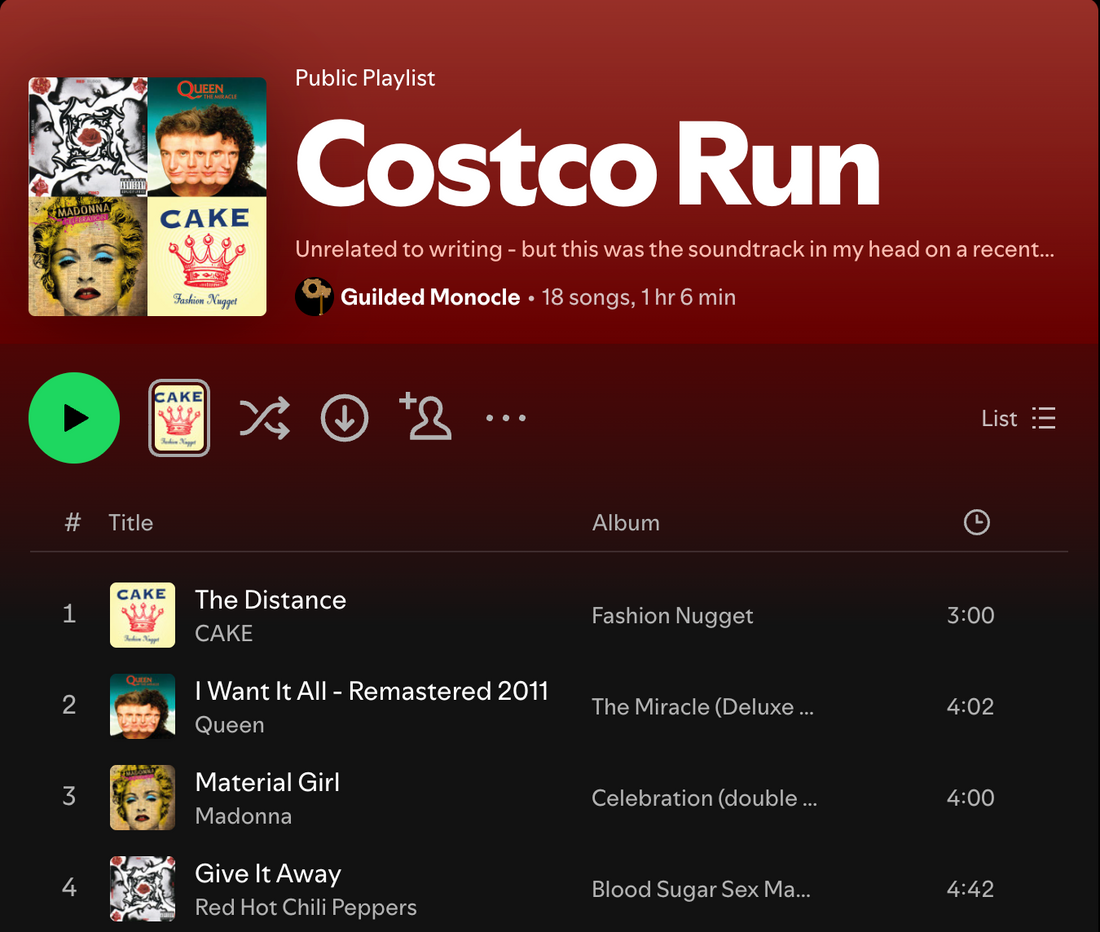 COSTCO Survival Playlist - Unrelated and Unattached Creator Pride