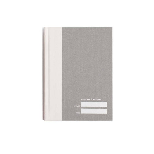 Abridged Gratitude Journal (Grey)