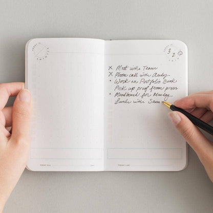Today Pocket Planner (Pebble Grey)