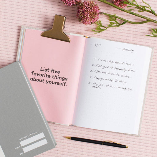 Abridged Gratitude Journal (Grey)