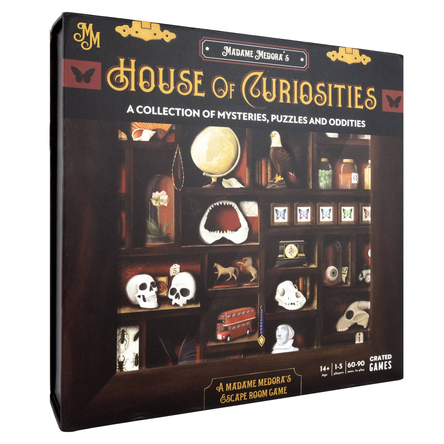 Madame Medora's House of Curiosities Escape-Room Board Game