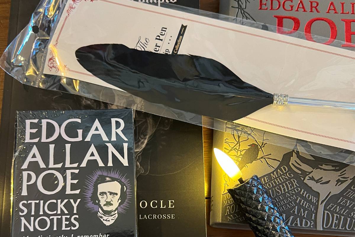 Poe Writing Box
