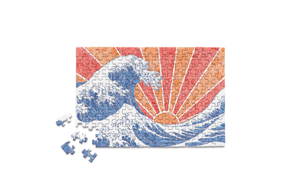 Mini Portable Puzzle - Off California - Artist Viz Summer Coast Fun