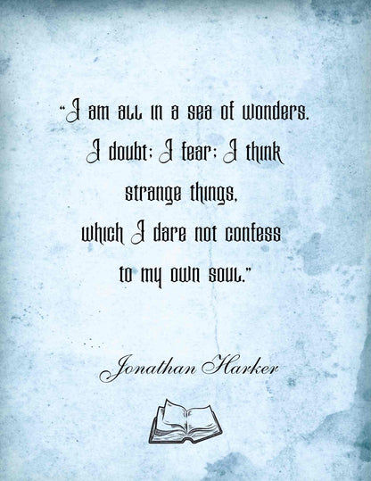 Prints of Quotes from Dracula - downloads