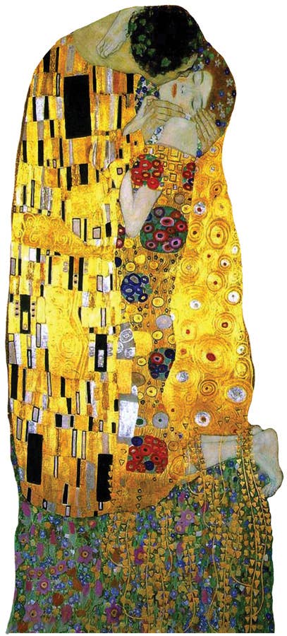 Klimt's Kiss Card