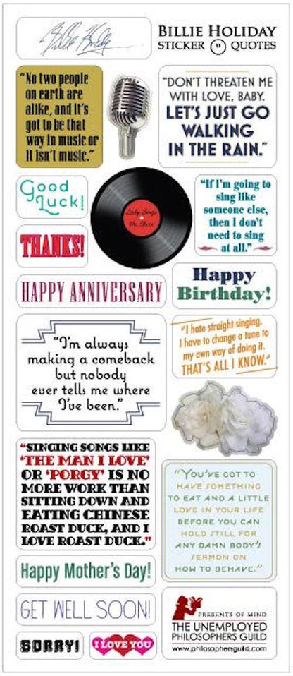 Billie Holiday Card