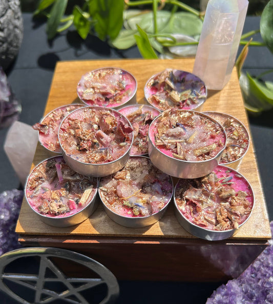 Glamour Tealight Spell Candles