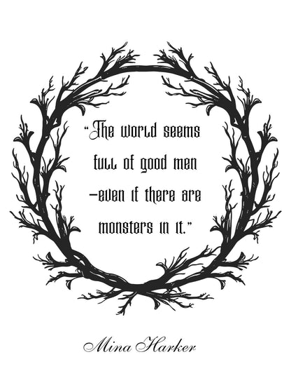 Prints of Quotes from Dracula - downloads