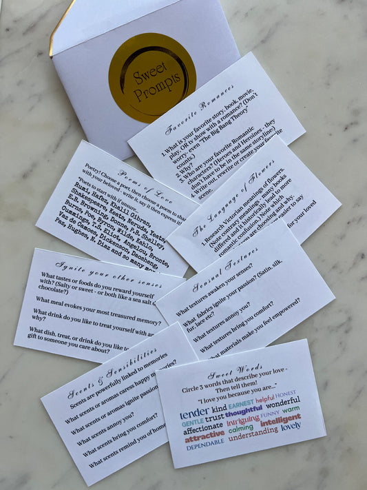Printable Valentine Prompts for Connection and Wrtiting