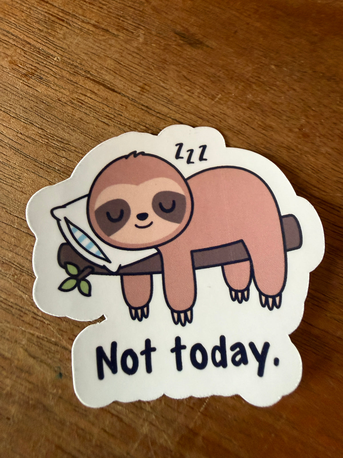 Not Today Sloth