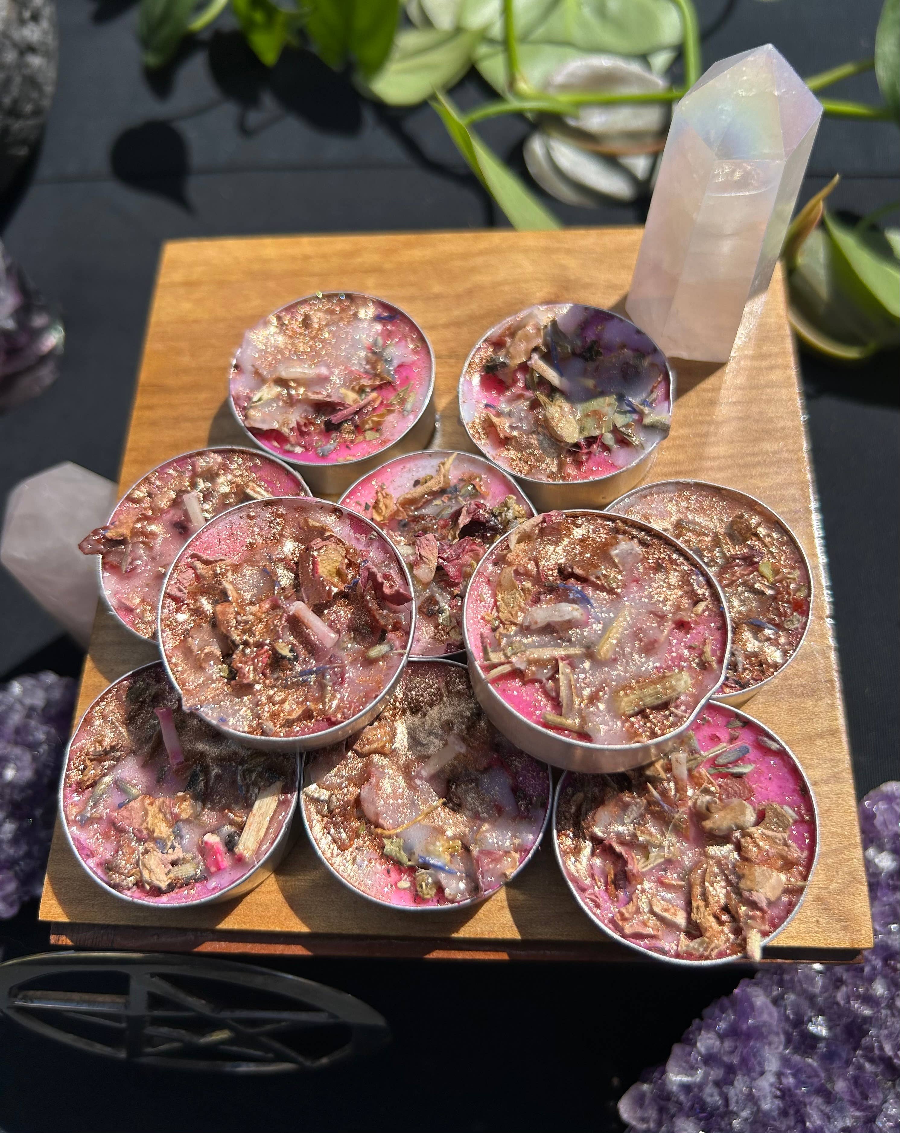 Glamour Tealight Spell Candles