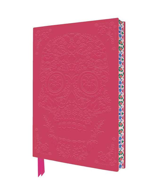 Flower Sugar Skull Artisan Art Notebook (Flame Tree Journals) by - Notebook / blank book; 176 pages / English