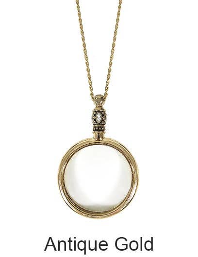 Plain Monocle Magnifying necklace