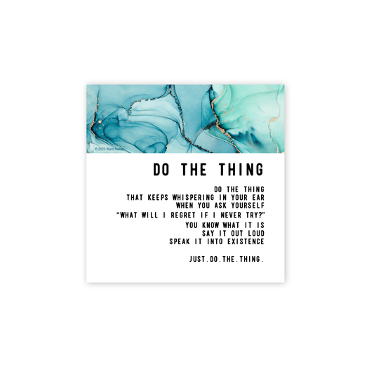 Do The Thing Magnet