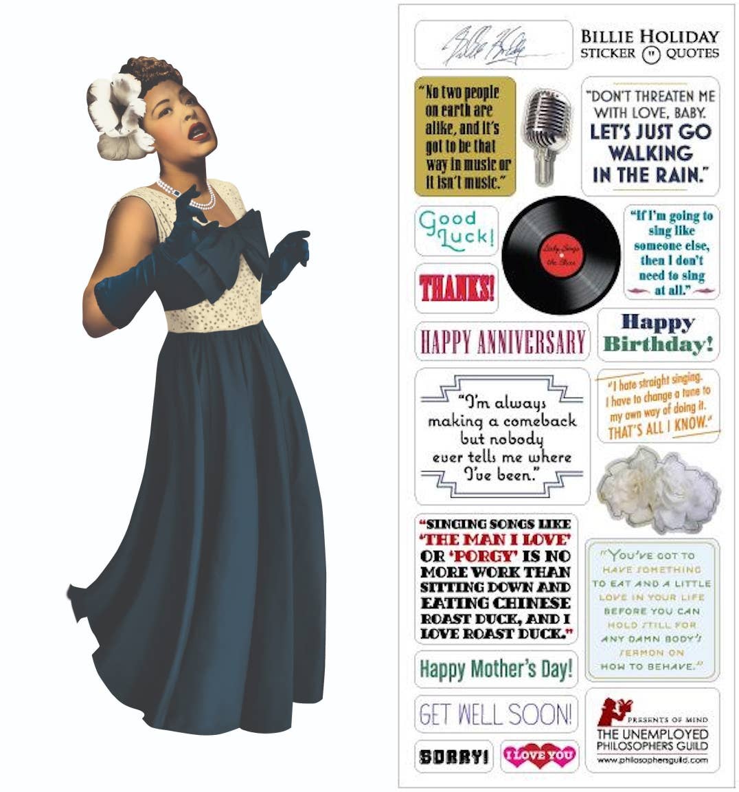 Billie Holiday Card