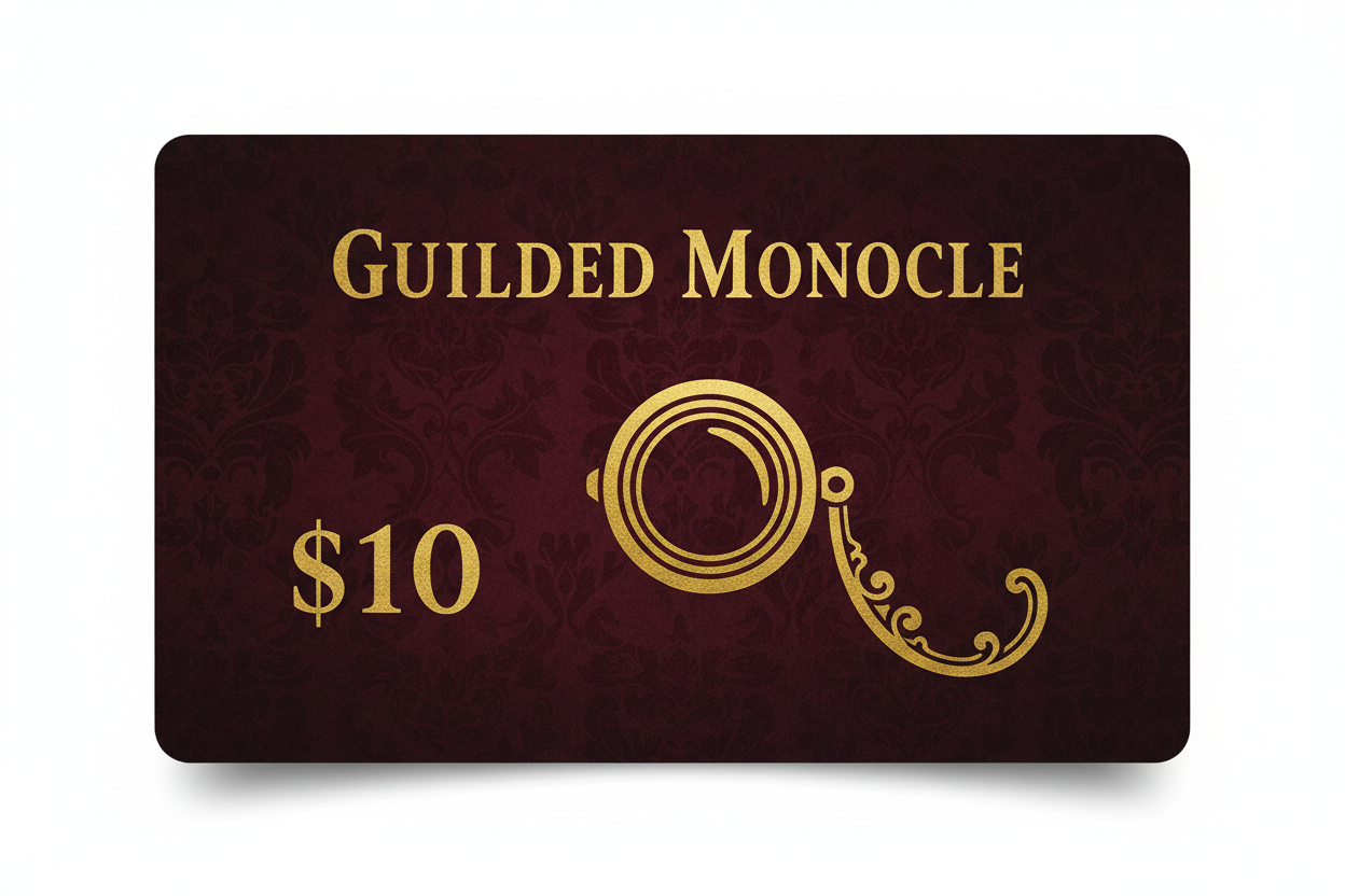 Guilded Monocle Gift Card