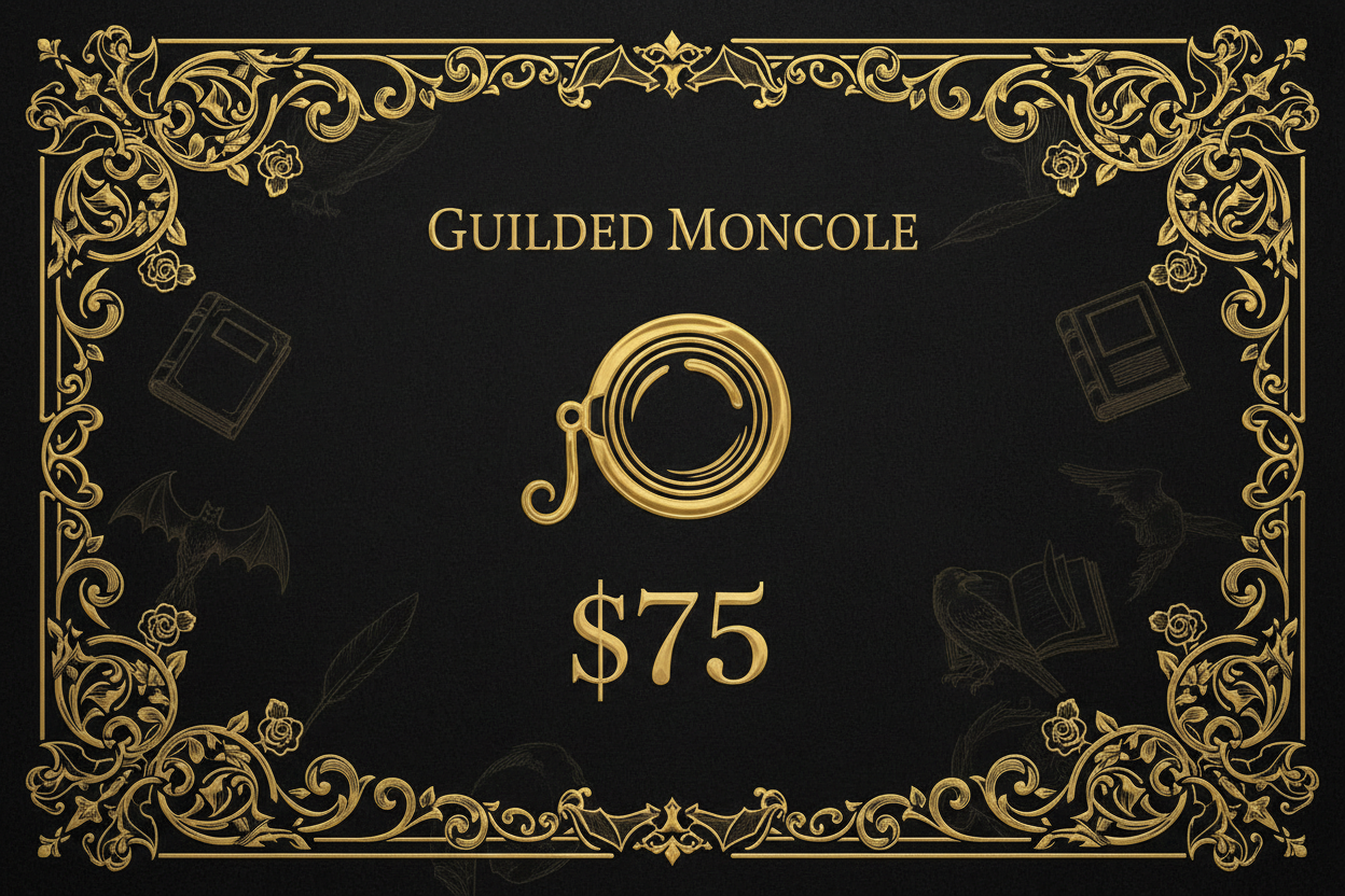 Guilded Monocle Gift Card