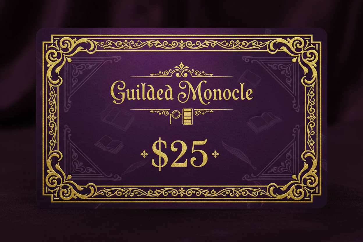 Guilded Monocle Gift Card